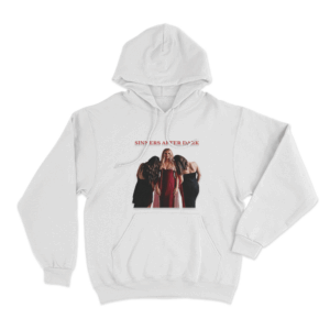 Sinners After Dark Unisex Hoodie White